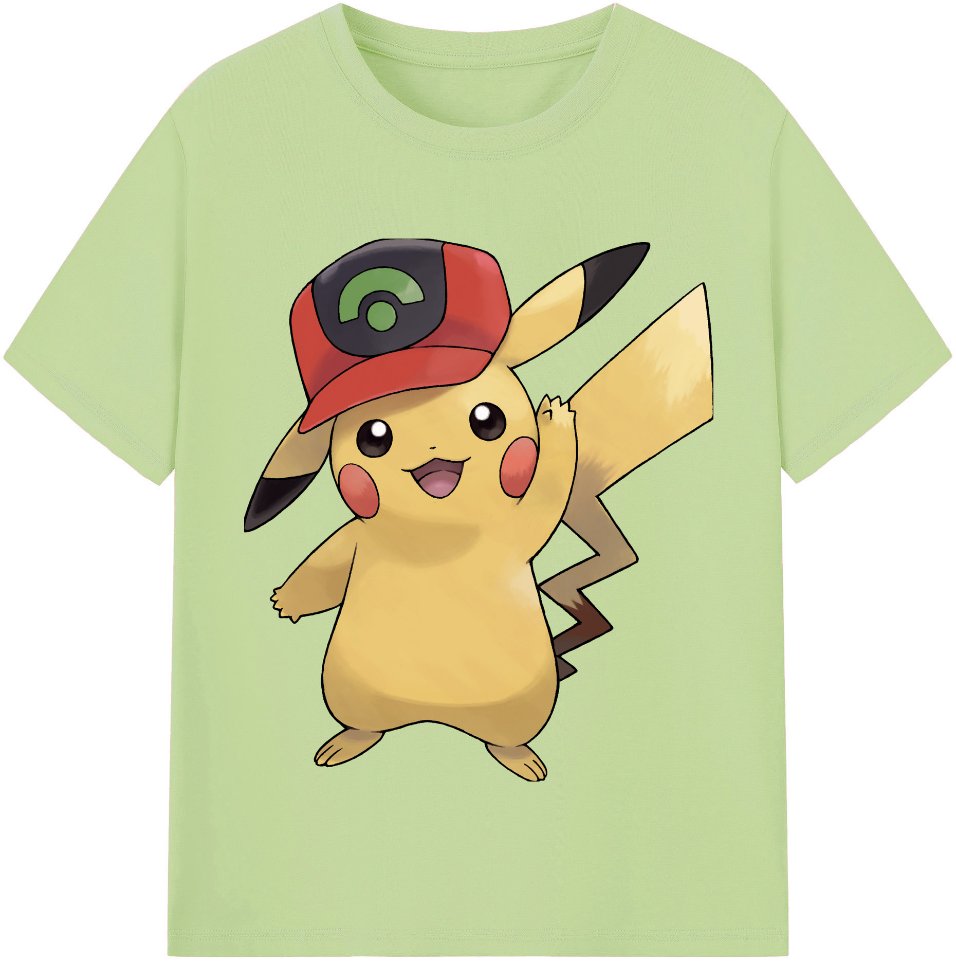 （画像用） ポケットモンスター Pokémon 綿100％半袖Tシャツ（フロントプリント）